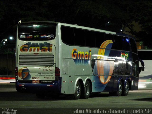 Gmai Turismo 6650 na cidade de Aparecida, São Paulo, Brasil, por Fabio Alcantara. ID da foto: 2577742.