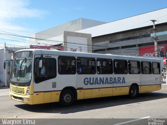 Transportes Guanabara 1275 na cidade de Natal, Rio Grande do Norte, Brasil, por Wagner Lima. ID da foto: 2579021.