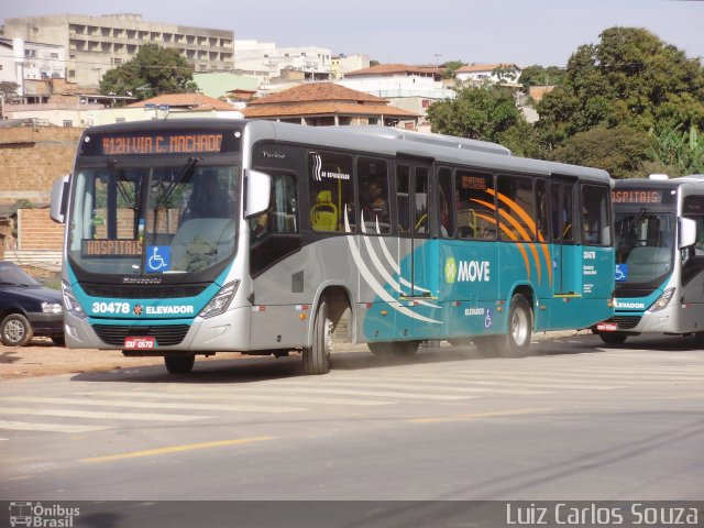 Expresso Luziense > Territorial Com. Part. e Empreendimentos 30478 na cidade de Santa Luzia, Minas Gerais, Brasil, por Luiz Carlos Souza. ID da foto: 2578859.