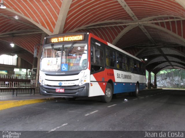 Viação Sul Fluminense RJ 202.048 na cidade de Barra Mansa, Rio de Janeiro, Brasil, por Jean da Costa. Número da foto: #2579811.