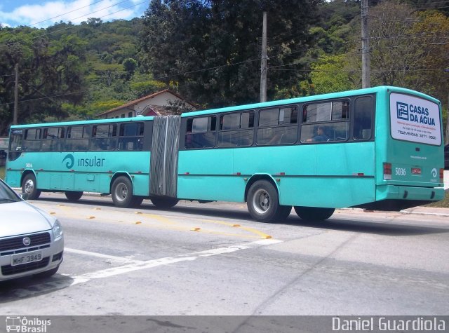 Insular Transportes Coletivos 5036 na cidade de Florianópolis, Santa Catarina, Brasil, por Daniel Guardiola. ID da foto: 2580549.