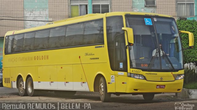 Viação Itapemirim 45607 na cidade de Belém, Pará, Brasil, por Remulo Oliveira Clementino. Número da foto: #2580767.