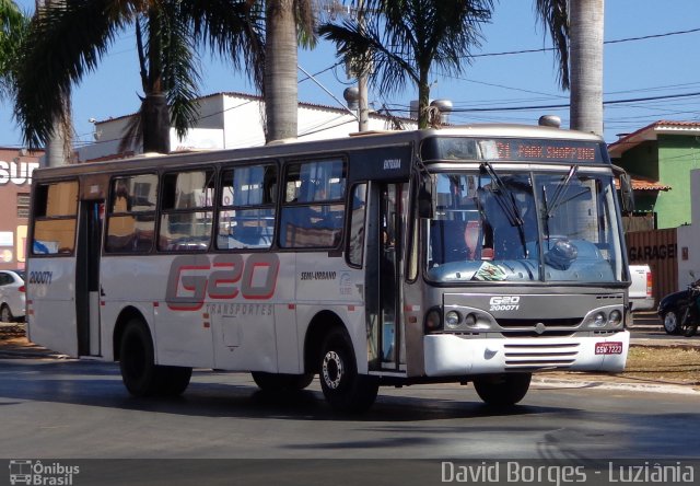 G20 Transportes 200071 na cidade de Luziânia, Goiás, Brasil, por David Borges. Número da foto: #2620701.