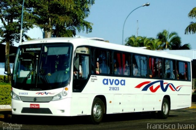 AVOA - Auto Viação Ourinhos Assis 21823 na cidade de Assis, São Paulo, Brasil, por Francisco Ivano. ID da foto: 2621233.