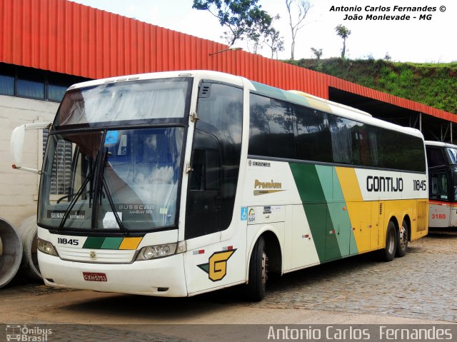 Empresa Gontijo de Transportes 11845 na cidade de João Monlevade, Minas Gerais, Brasil, por Antonio Carlos Fernandes. ID da foto: 2619813.