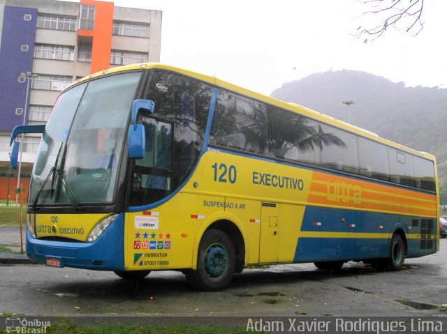 Viação Ultra 120 na cidade de Guarujá, São Paulo, Brasil, por Adam Xavier Rodrigues Lima. Número da foto: #2619768.