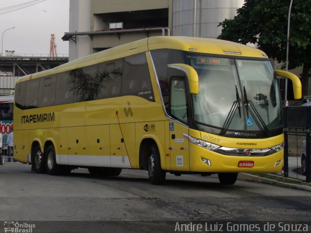 Viação Itapemirim 60569 na cidade de Rio de Janeiro, Rio de Janeiro, Brasil, por André Luiz Gomes de Souza. ID da foto: 2621024.