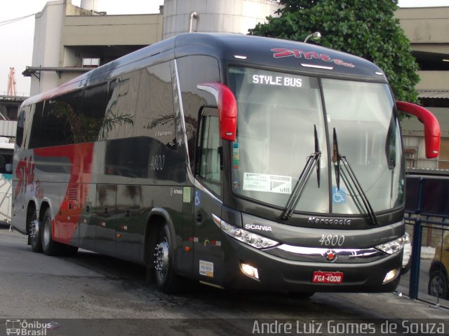 Style Bus 4800 na cidade de Rio de Janeiro, Rio de Janeiro, Brasil, por André Luiz Gomes de Souza. ID da foto: 2621038.