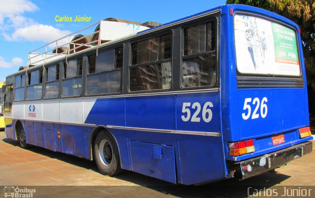 Metrobus 526 na cidade de Goiânia, Goiás, Brasil, por Carlos Júnior. ID da foto: 2636936.