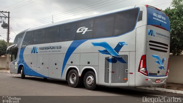 WL Transportes 7724 na cidade de Lucélia, São Paulo, Brasil, por Diego Carlos Oliveira. Número da foto: #2637553.