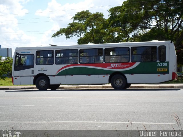 Viação Princesinha do Sertão A308 na cidade de Feira de Santana, Bahia, Brasil, por Daniel  Ferreira. ID da foto: 2636633.