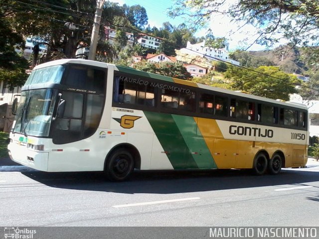 Empresa Gontijo de Transportes 11150 na cidade de Belo Horizonte, Minas Gerais, Brasil, por Maurício Nascimento. Número da foto: #2637924.