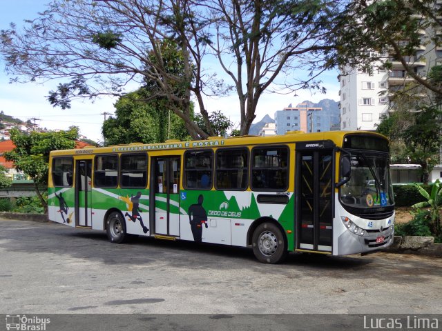 Viação Dedo de Deus 45 na cidade de Teresópolis, Rio de Janeiro, Brasil, por Lucas Lima. Número da foto: #2636586.
