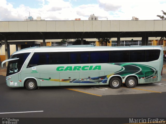 Viação Garcia 7816 na cidade de Ribeirão Preto, São Paulo, Brasil, por Marcio Freitas. ID da foto: 2637652.