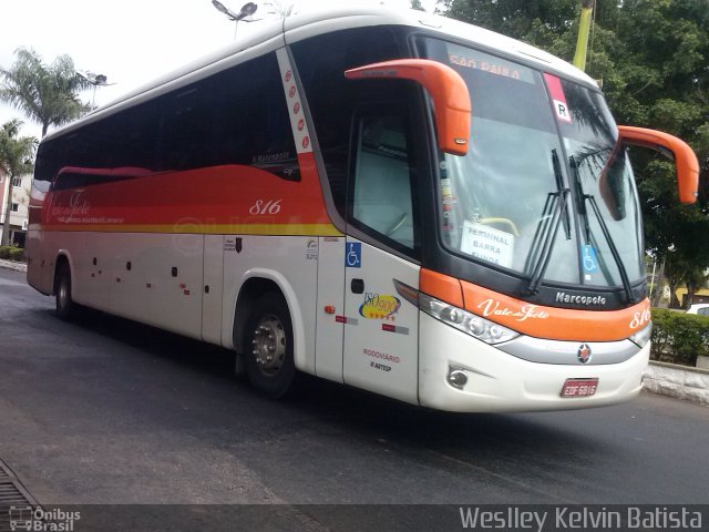 Viação Vale do Tietê 816 na cidade de Boituva, São Paulo, Brasil, por Weslley Kelvin Batista. Número da foto: #2639145.
