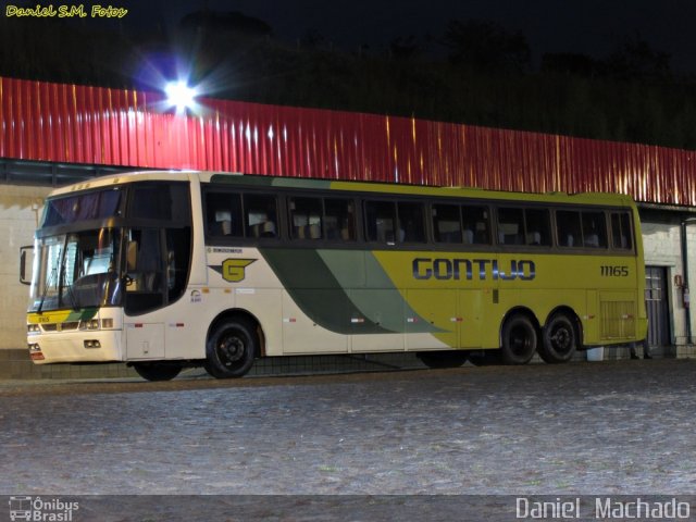 Empresa Gontijo de Transportes 11165 na cidade de João Monlevade, Minas Gerais, Brasil, por Daniel  Machado. ID da foto: 2638798.