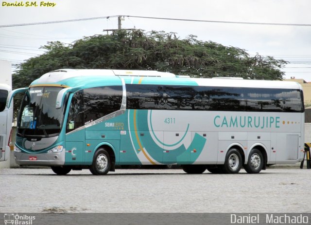 Auto Viação Camurujipe 4311 na cidade de Vitória da Conquista, Bahia, Brasil, por Daniel  Machado. Número da foto: #2638847.