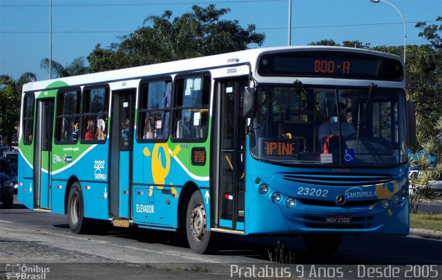 Expresso Santa Paula 23202 na cidade de Serra, Espírito Santo, Brasil, por Cristiano Soares da Silva. ID da foto: 2639045.