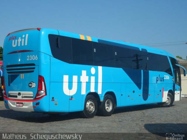 UTIL - União Transporte Interestadual de Luxo 2306 na cidade de São Vicente, São Paulo, Brasil, por Matheus  Scheguschewsky. ID da foto: 2640415.