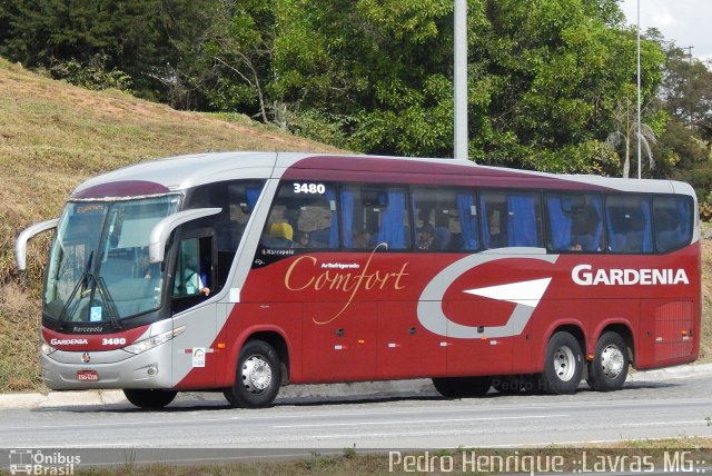 Expresso Gardenia 3480 na cidade de Ribeirão Vermelho, Minas Gerais, Brasil, por Pedro Henrique Gumercindo da Silva. Número da foto: #2640328.