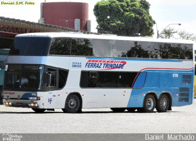 Viação Ferraz Trindade 0709 na cidade de Vitória da Conquista, Bahia, Brasil, por Daniel  Machado. Número da foto: #2641557.