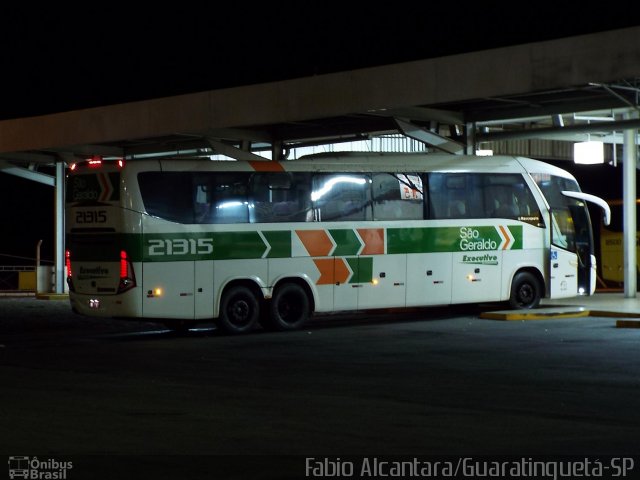 Cia. São Geraldo de Viação 21315 na cidade de Roseira, São Paulo, Brasil, por Fabio Alcantara. Número da foto: #2640876.