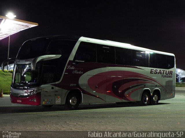 Esatur Turismo 2011 na cidade de Aparecida, São Paulo, Brasil, por Fabio Alcantara. Número da foto: #2640801.