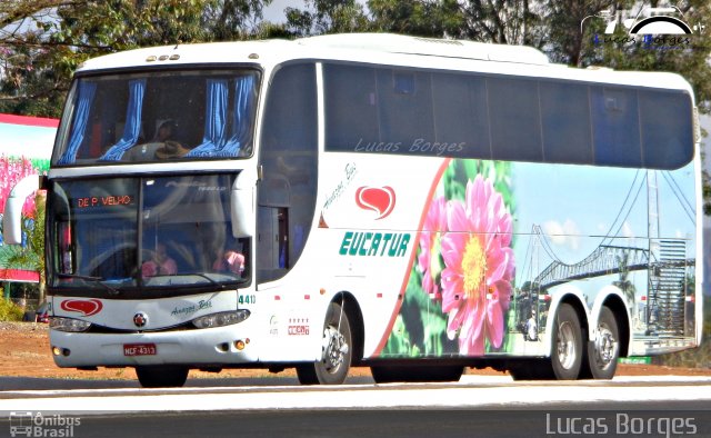 Eucatur - Empresa União Cascavel de Transportes e Turismo 4413 na cidade de Araxá, Minas Gerais, Brasil, por Lucas Borges . Número da foto: #2643589.