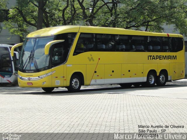 Viação Itapemirim 60587 na cidade de São Paulo, São Paulo, Brasil, por Marco Aurélio de Oliveira. ID da foto: 2642836.