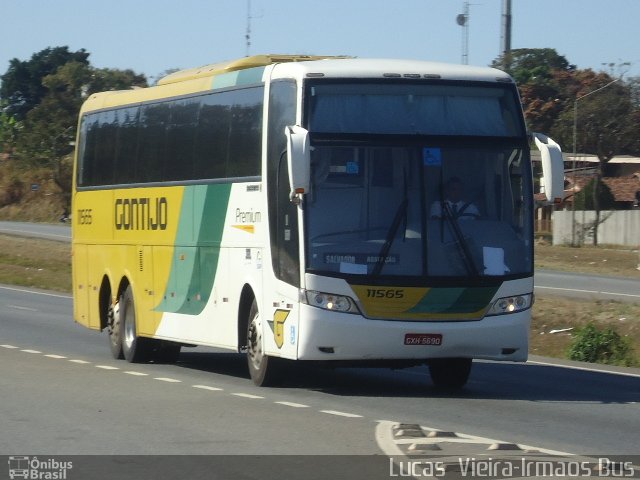 Empresa Gontijo de Transportes 11565 na cidade de Belo Horizonte, Minas Gerais, Brasil, por Lucas Vieira. Número da foto: #2642095.