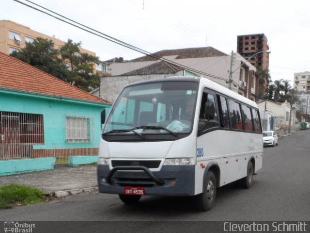 Ônibus Particulares 280 na cidade de Santa Maria, Rio Grande do Sul, Brasil, por Cleverton Schmitt. ID da foto: 2642125.