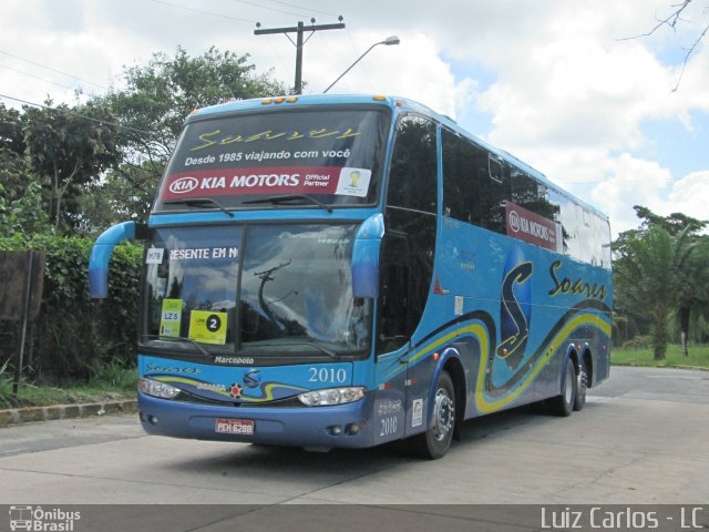 Soares Turismo e Fretamento 2010 na cidade de Recife, Pernambuco, Brasil, por Luiz Carlos de Santana. Número da foto: #2643228.
