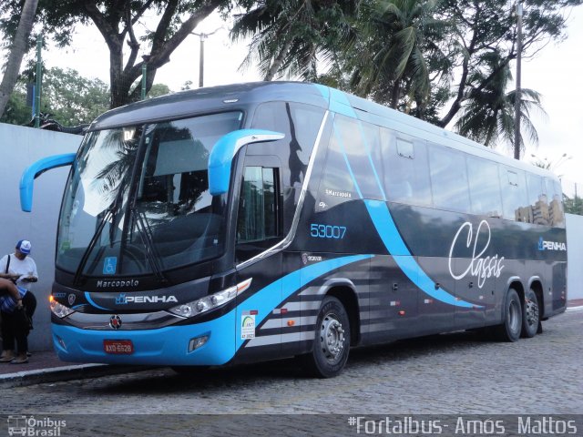 Empresa de Ônibus Nossa Senhora da Penha 53007 na cidade de Fortaleza, Ceará, Brasil, por Amós  Mattos. Número da foto: #2642046.