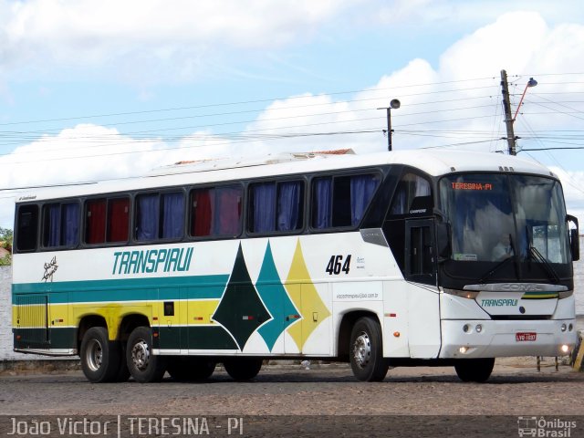 Viação Transpiauí 464 na cidade de Teresina, Piauí, Brasil, por João Victor. Número da foto: #2643301.