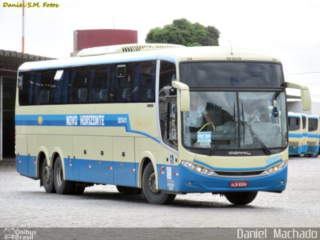 Viação Novo Horizonte 1031411 na cidade de Vitória da Conquista, Bahia, Brasil, por Daniel  Machado. Número da foto: #2644692.