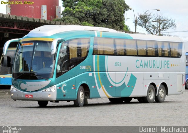 Auto Viação Camurujipe 4024 na cidade de Vitória da Conquista, Bahia, Brasil, por Daniel  Machado. ID da foto: 2644681.