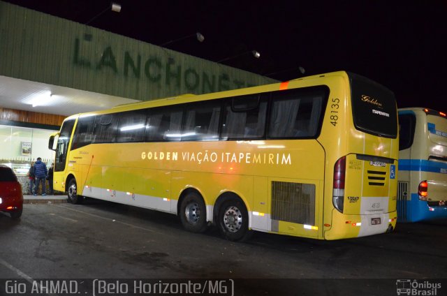 Viação Itapemirim 48135 na cidade de Caetanópolis, Minas Gerais, Brasil, por Giovanini Mendes do Carmo. Número da foto: #2644362.