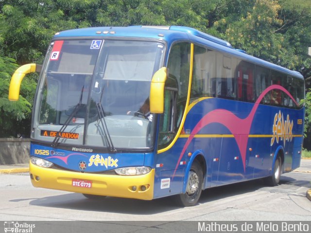 Rápido Expresso Fênix Viação 10525 na cidade de São Paulo, São Paulo, Brasil, por Matheus de Melo Bento. Número da foto: #2644765.