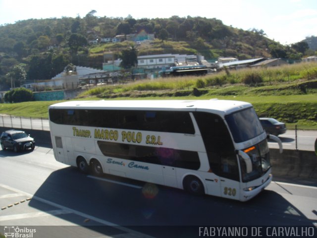 Transporte Marco Polo S.R.L. 820 na cidade de Nova Iguaçu, Rio de Janeiro, Brasil, por Fabiano Magalhaes. Número da foto: #2644042.
