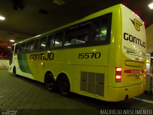 Empresa Gontijo de Transportes 15570 na cidade de Belo Horizonte, Minas Gerais, Brasil, por Maurício Nascimento. ID da foto: 2645785.