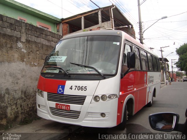 Transcooper > Norte Buss 4 7065 na cidade de São Paulo, São Paulo, Brasil, por Eduardo de Oliveira. Número da foto: #2647785.