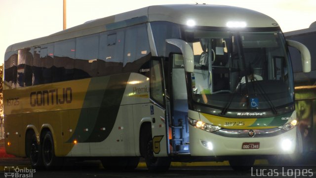 Empresa Gontijo de Transportes 18725 na cidade de Goiânia, Goiás, Brasil, por Lucas Gabriel Resende Lopes. Número da foto: #2647510.