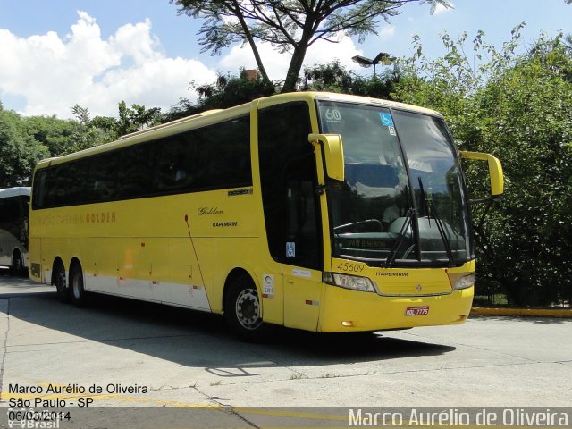 Viação Itapemirim 45609 na cidade de São Paulo, São Paulo, Brasil, por Marco Aurélio de Oliveira. Número da foto: #2646109.
