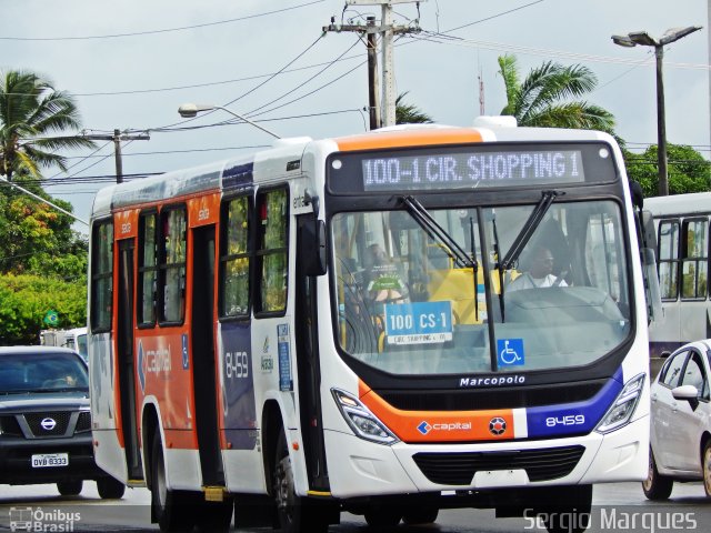 Capital Transportes 8459 na cidade de Aracaju, Sergipe, Brasil, por Sergio Marques . Número da foto: #2648488.