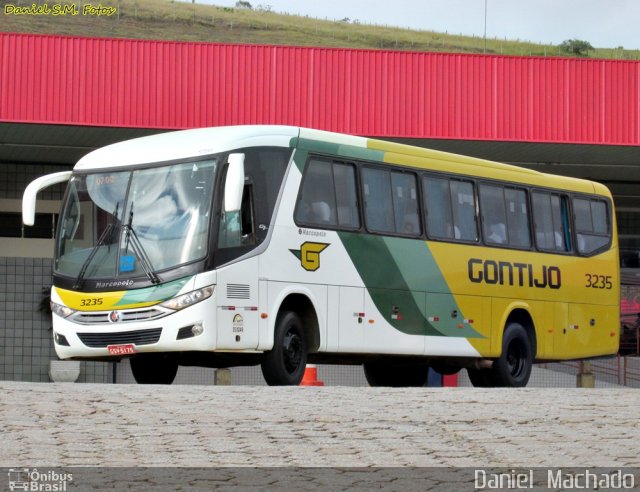 Empresa Gontijo de Transportes 3235 na cidade de João Monlevade, Minas Gerais, Brasil, por Daniel  Machado. Número da foto: #2648510.