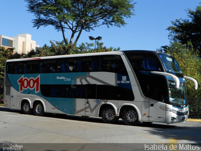 Auto Viação 1001 RJ 108.330 na cidade de São Paulo, São Paulo, Brasil, por Isabela de Mattos. Número da foto: #2649760.