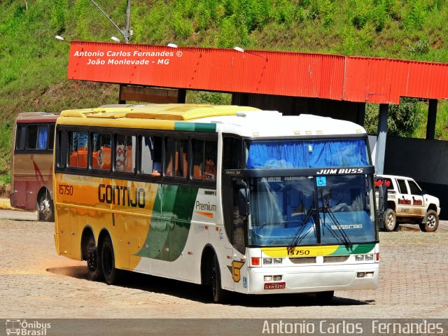 Empresa Gontijo de Transportes 15750 na cidade de João Monlevade, Minas Gerais, Brasil, por Antonio Carlos Fernandes. ID da foto: 2648941.