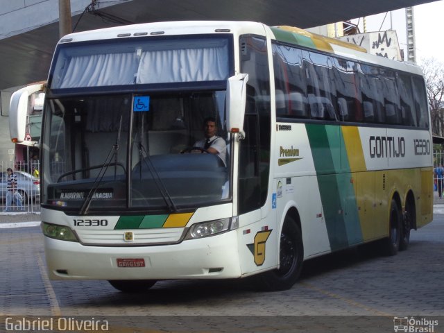 Empresa Gontijo de Transportes 12330 na cidade de Belo Horizonte, Minas Gerais, Brasil, por Gabriel Oliveira. ID da foto: 2648004.