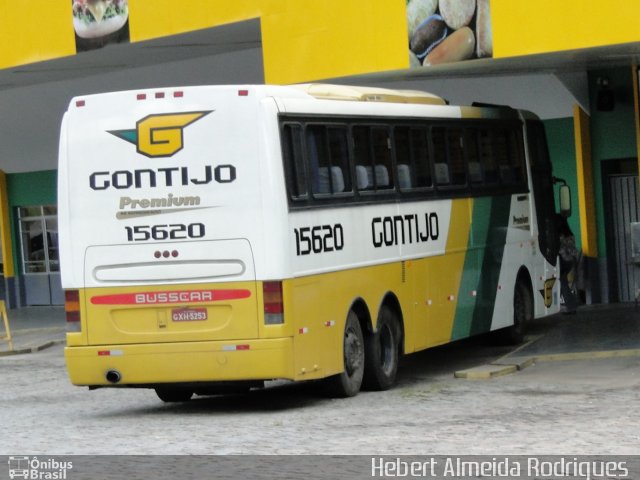 Empresa Gontijo de Transportes 15620 na cidade de Camanducaia, Minas Gerais, Brasil, por Hebert Almeida Rodrigues . ID da foto: 2647982.