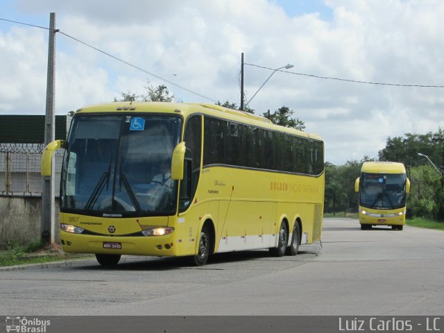 Viação Itapemirim 5807 na cidade de Recife, Pernambuco, Brasil, por Luiz Carlos de Santana. ID da foto: 2651182.